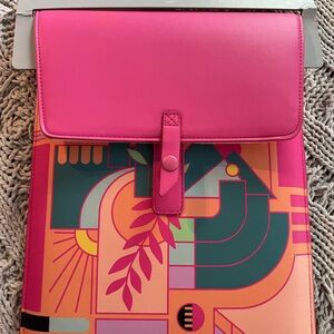 Pink Geometric tablet sleeve fits iPad, third generation by heyday artist series